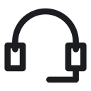 Priority support with a 24-hour response — line icon