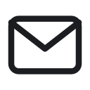 Email support with a 48-hour response — line icon