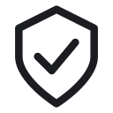 Automatic malware scans and removal — line icon
